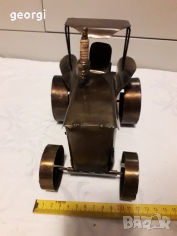 Декоративен трактор  19/1, снимка 5 - Колекции - 31615569