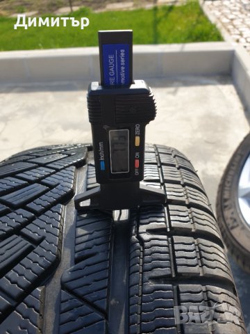 4 броя зимни гуми MICHELIN PILOT ALPIN  235/45 R17 97V, снимка 2 - Гуми и джанти - 40157550