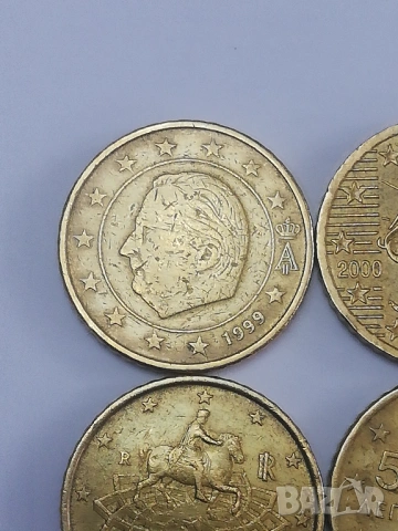 лот 50 евро-цента различни държави, снимка 3 - Нумизматика и бонистика - 53938484