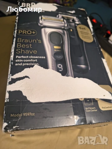 Електрическа самобръсначка Braun Series 9 PRO+ 9597cc, глава ProComfort  , снимка 8 - Електрически самобръсначки - 51159656