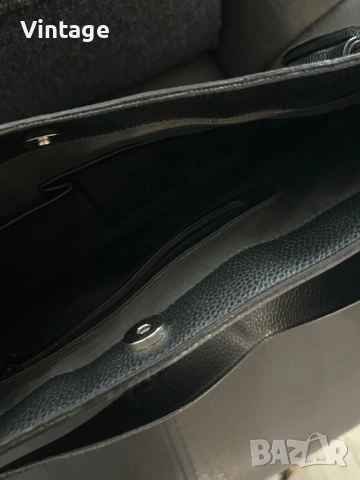 Черна удобна изчистена качествена чанта , снимка 5 - Чанти - 53413332
