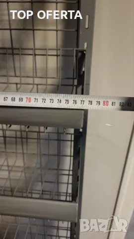 Стелаж метален за стоки 9 редов подвижен, снимка 9 - Оборудване за магазин - 47882232