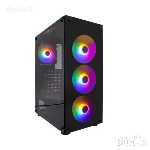 Компютър Ryzen 5 3600 (3.7GHZ ,16 GB DDR4 ,GTX 1060 ,1-TB диск ,RGB , Нов 24м. Гарaнция