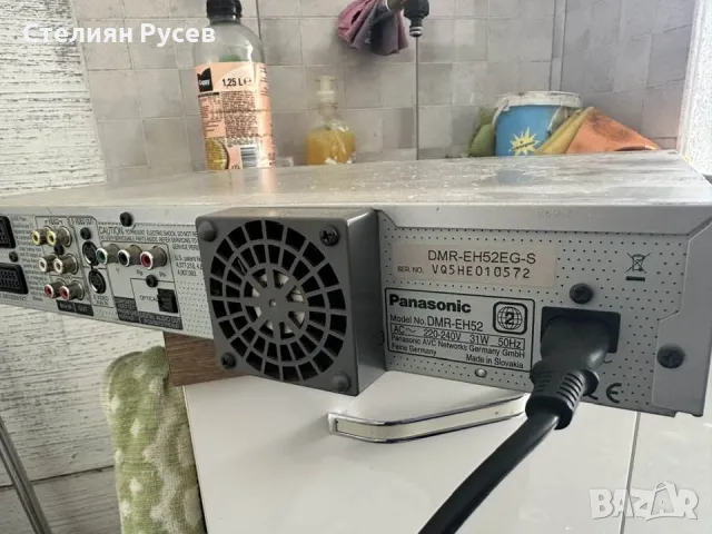 0705   panasonic dmr eh52  hdd dvd recorder / двд видео записвачка  цена 70 лв  състояние използвано, снимка 8 - Плейъри, домашно кино, прожектори - 47268451
