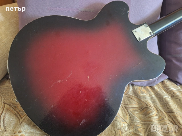 Ретро ел.китара Кремона, снимка 8 - Китари - 54144193