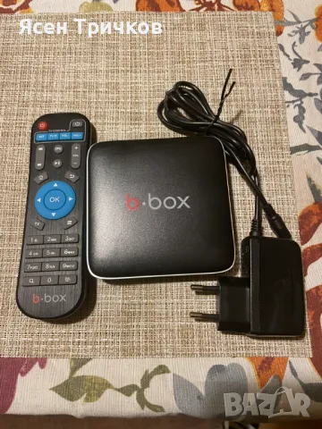 B-Box Android TV BOX, снимка 1 - Плейъри, домашно кино, прожектори - 47807855