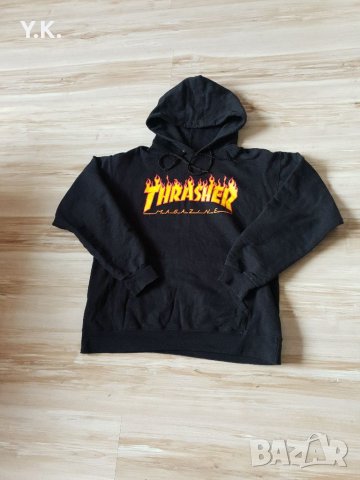 Оригинален мъжки суичър Thrasher, снимка 2 - Суичъри - 39241683