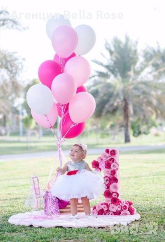 Украса с балони Декор за рожден ден Бал Сватба Кръщене Погача Юбилей, снимка 8 - Декорация - 44193121