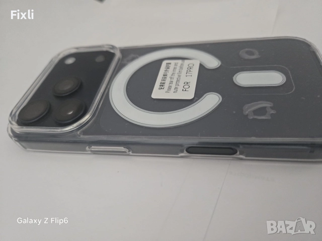 MagSafe калъф за iPhone 17 Pro/17 ProMax–прозрачен,тънък,удароустойчив, снимка 5 - Калъфи, кейсове - 52098230