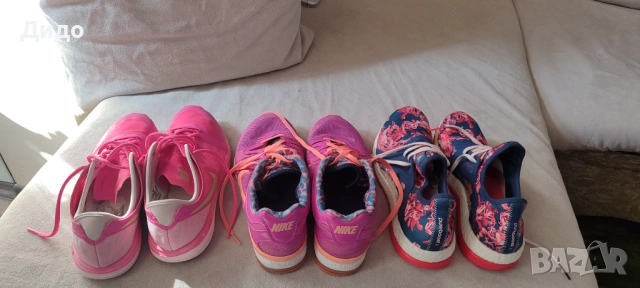 Маратонки Nike Training р. 41, Nike Air Max р.41, Adidas Pure р.41,5, снимка 2 - Футбол - 49867794