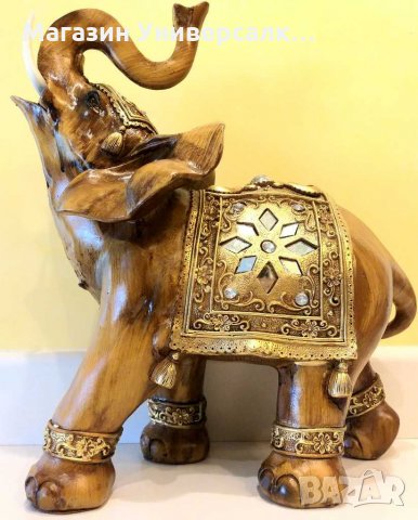 Фигура на слон, сувенир подходящ за подарък, украса, декорация 
