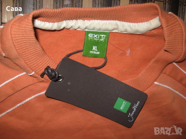 Ватирана блуза EXIT JEANS   мъжка,Л-ХЛ