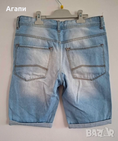 Мъжки къси дънки панталони размер 32, снимка 2 - Къси панталони - 51855543
