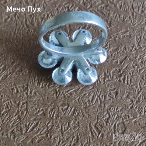 Сребърен пръстен (210), снимка 10 - Пръстени - 44338631