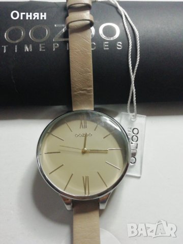 Моден дизайнерски часовник   OOZOO Timepieces , -  XL, Sand, С 8636, снимка 2 - Дамски - 30062132