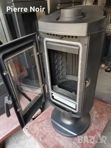 Чугунена печка на дърва 7кW , снимка 6 - Отоплителни печки - 48169297