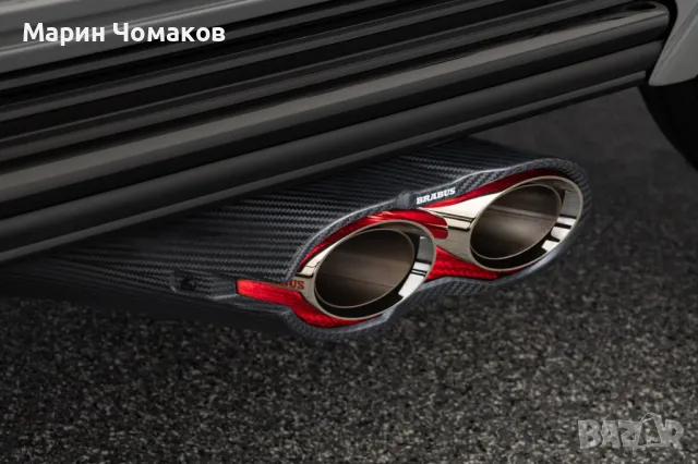 Накрайници ауспуси карбон G900 Rocket W464, снимка 4 - Аксесоари и консумативи - 47467425