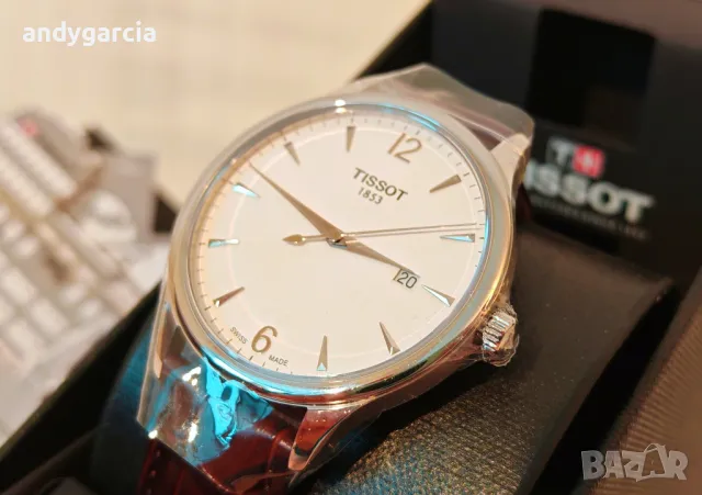 TISSOT Tradition T063.610.16.037.00 T-CLASSIC чисто нов часовник с кутия 100% оригинален watch