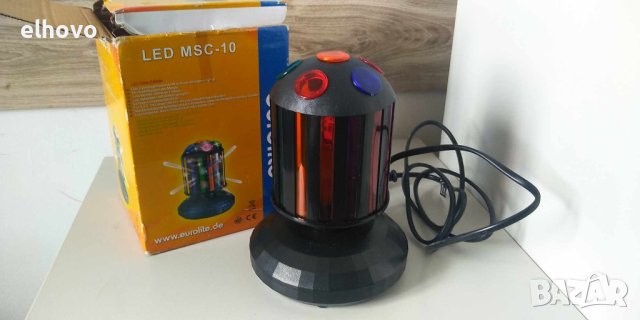 LED лампа, въртящ се цилиндър LED MSC-10, снимка 2 - Други - 42684203