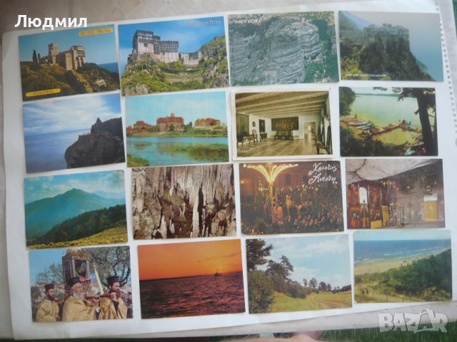 Стари пощенски картички с изгледи от много страни, снимка 7 - Колекции - 19410255