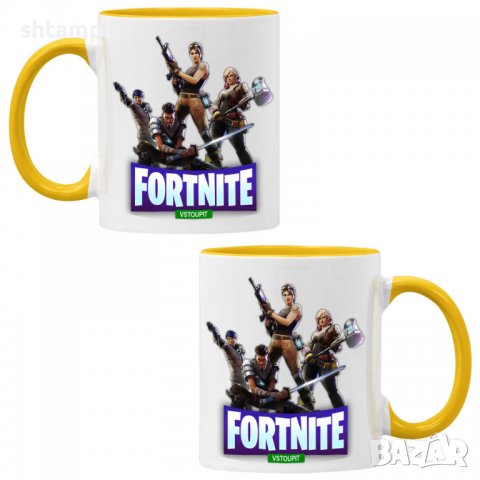 Чаша Fortnite 6,Керамична Чаша, Кафе Чай, Игра,Изненада,Подарък,Повод,Празник,Рожден Ден