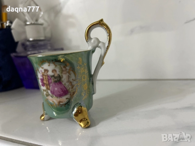 Винтидж викторианска чаша, снимка 3 - Антикварни и старинни предмети - 52384025