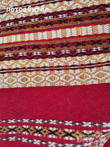 Вълнени , ръчно изработени тъкани с родопски мотиви, снимка 2 - Антикварни и старинни предмети - 42053438