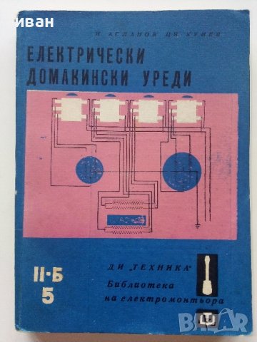 Електрически домакински уреди - И.Асланов,Ц.Кунев - 1967г. , снимка 1 - Специализирана литература - 40312578
