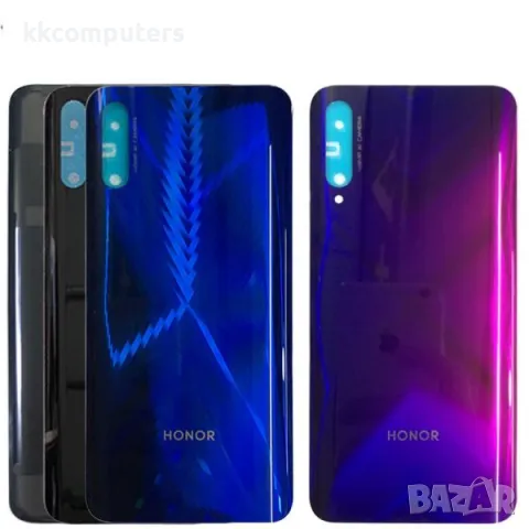 Капак батерия / Задно Стъкло за Huawei Honor 9X / Син / Баркод : 562873