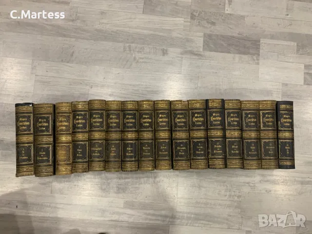  Енциклопедия  Meyers Konversations-Lexikon 1885 / 1890, снимка 7 - Енциклопедии, справочници - 48577079