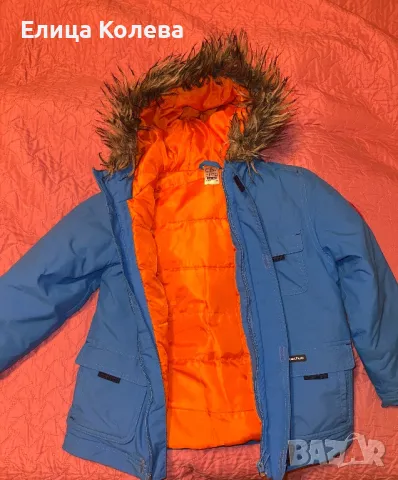Качествено зимно яке Декатлон/ Quechua 5-6 г, снимка 3 - Детски якета и елеци - 50011150
