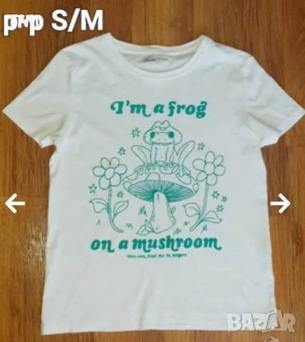 Бели кожени сникърси "Н&М", с анатомична стелка + подарък бяла тениска, снимка 3 - Дамски ежедневни обувки - 52000121