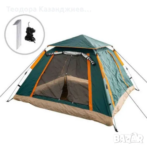 Палатка 4 местна Muhler 2008 220x220xH100см, снимка 4 - Палатки - 49675077