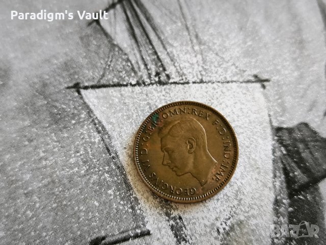 Монета - Великобритания - 1 фартинг | 1940г., снимка 2 - Нумизматика и бонистика - 44446998