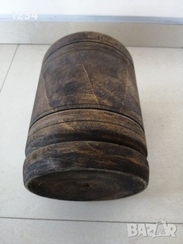Дървена ваза 18.5 см. , снимка 3 - Други стоки за дома - 40460859