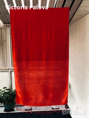 Голям акцентен ален шал, снимка 3 - Шалове - 31167123