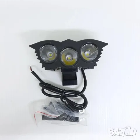 LED прожектор за мотоциклет 15 W с далечен светлинен обхват, снимка 2 - Аксесоари и консумативи - 55865981
