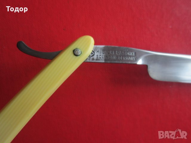 Невероятен бръснач Солинген гравюри , снимка 6 - Колекции - 29119632