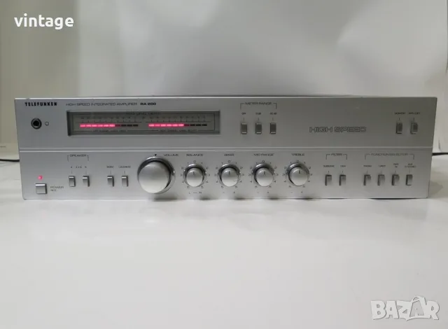 TELEFUNKEN RA 200, снимка 5 - Ресийвъри, усилватели, смесителни пултове - 56414204