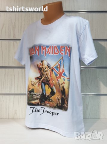Нова детска тениска на музикалната група Iron Maiden - The Trooper, снимка 8 - Детски тениски и потници - 37176890