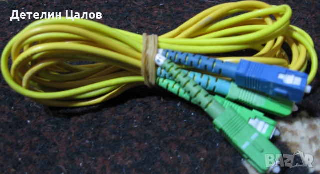 Два броя оптични кабели, снимка 5 - Кабели и адаптери - 52917150