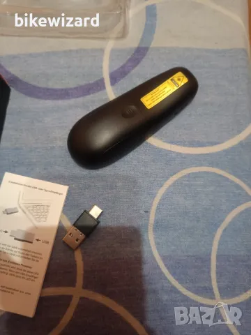 Powerpoint USB C презентатор безжичен 2,4 GHz НОВ, снимка 3 - Друга електроника - 49091909