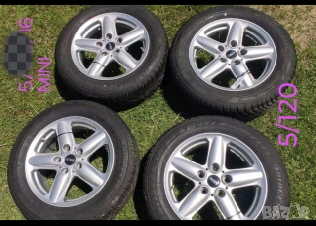 Алуминиева джанти 5/112/17, джанти за Mini, снимка 2 - Гуми и джанти - 52250943