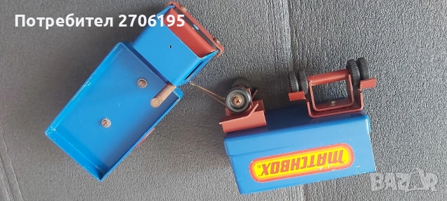 Метално камионче Мачбокс , снимка 6 - Колекции - 52819171