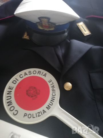Италианска полицейска униформа, снимка 6 - Антикварни и старинни предмети - 44729228