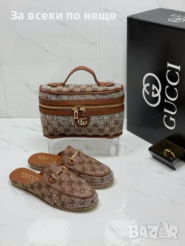 Gucci Дамски Чехли Гучи - Различни Модели и Цветове Код SEM-374, снимка 5 - Чехли - 55854750