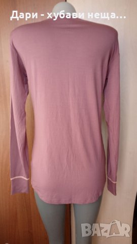 Еластични блузи от памук, цвят пепел от рози 🍀♥️L,XL,2XL♥️🍀арт.4421, снимка 3 - Блузи с дълъг ръкав и пуловери - 37607830