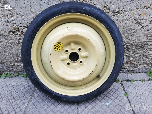 16 4x100, 16 4х100 Патерица Резервна гума, Тойота Мазда Сузуки Хюндай Пежо Кия Опел , снимка 2 - Гуми и джанти - 47711323