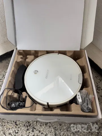 Прахосмукачка Робот Ecovacs Deebot DM82 – Мощно Засмукване, 4 Режима, 2600mAh + Дистанционно!, снимка 7 - Прахосмукачки - 49262502