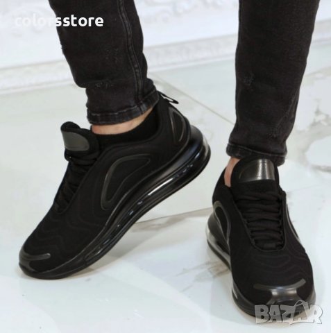 Мъжки маратонки - черни - LU8391-1, снимка 2 - Маратонки - 39410380